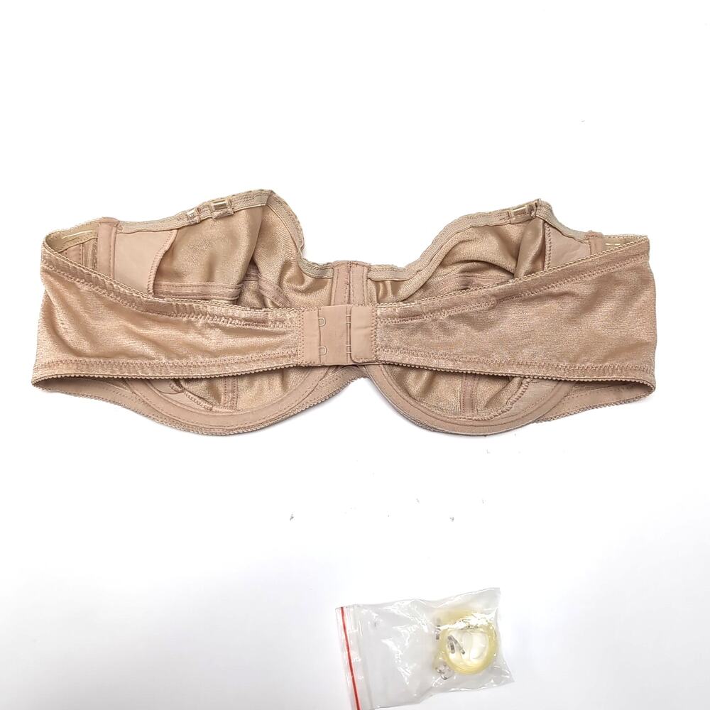 Fantasie of England Convertible Bra UK Size‎ 42B Beige Underwire Clear Straps - Picture 2 of 10